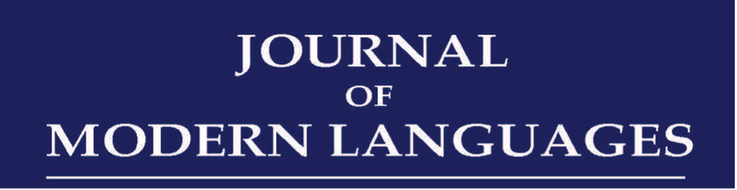 Journal of Modern Languages image